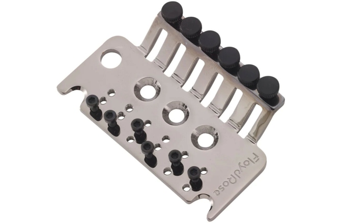 Placă de montaj Floyd Rose Floyd Rose  FR1TBPBN - 1000 Series Tremolo 6-String Base Plate - Black Nickel