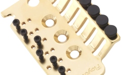 Placă de montaj Floyd Rose Floyd Rose  FR1TBPSG - 1000 Series Tremolo 6-String Base Plate - Satin Gold