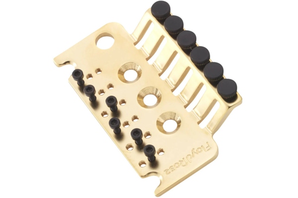  FR1TBPSG - 1000 Series Tremolo 6-String Base Plate - Satin Gold