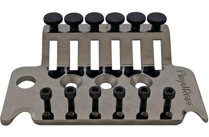 Placă de montaj Floyd Rose Floyd Rose  FROTBPBNP - Original Tremolo Base Plate - Black Nickel