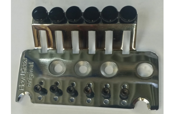 Placă de montaj Floyd Rose Floyd Rose  FROTBPCP - Original Tremolo Base Plate Left handed - Chrome