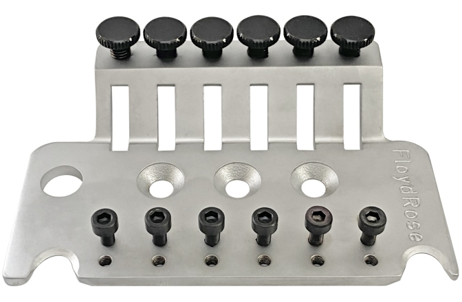 Placă de montaj Floyd Rose Floyd Rose  FROTBPSCP - Original Tremolo Base Plate - Satin Chrome