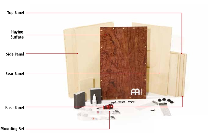 Placă dorsală Cajon Meinl MEINL Rear panel - for DMYO-CAJ-BU