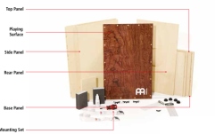 Placă frontală Cajon Meinl MEINL Frontplate / Playing Surface - for DMYO-CAJ-BU