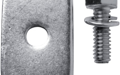 Placa metalica Latin Percussion Slide Stop tripod - LP290B - LP290S - LP290S-AIR - LP291 - LP445 Crom