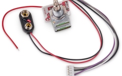 Placă preamplificator e-bass MEC Pickups  2-Way Electronics, for Active Pickups, Bass / Treble Stacked only, Lefthand