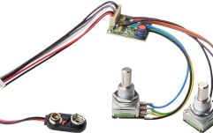 Placă preamplificator e-bass MEC Pickups  2-Way Electronics, for Passive Pickups, Bass / Treble Controls only, Lefthand