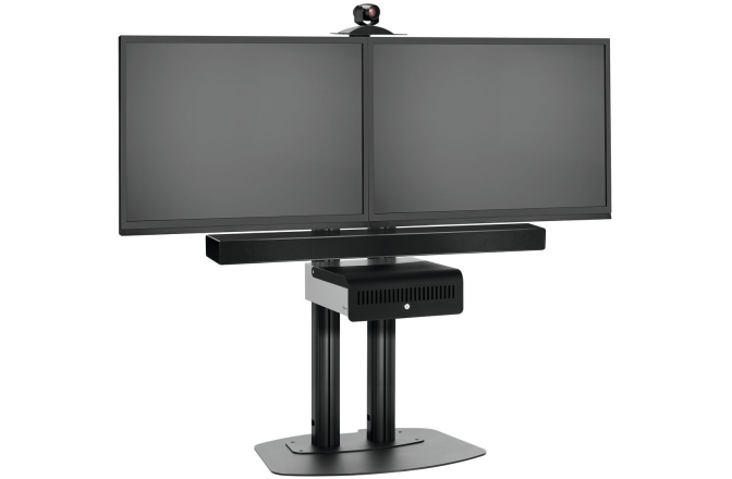 Placa prindere podea  Vogels PFF7030, negru