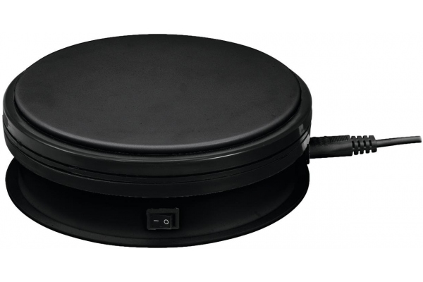 Rotary Plate 15cm up to 5kg black