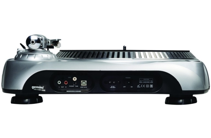 Platan de DJ Gemini TT-1100USB
