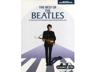 PLAY BASS WITH BEST OF BEATLES BOOK/2CDS