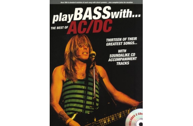 No brand PLAY BASS WITH THE BEST OF AC/DC BASS GUITAR BOOK/2CDS