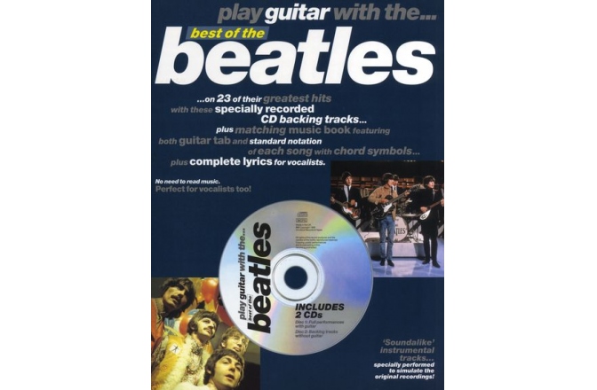 No brand PLAY GUITAR WITH... BEST OF THE BEATLES TAB BOOK/CD