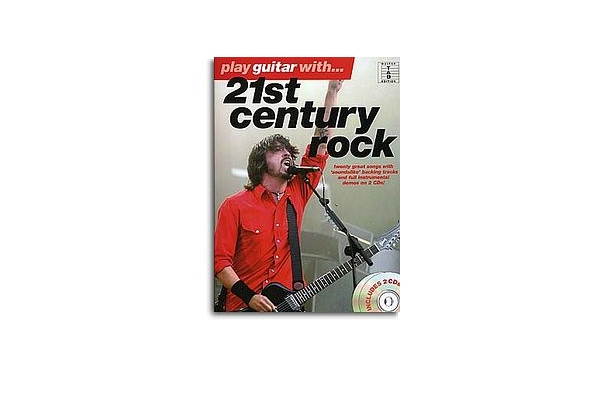 PLAY GUITAR WITH 21ST CENTURY ROCK GUITAR TAB BOOK/2CDS