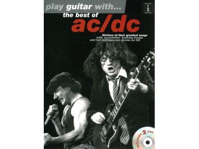 PLAY GUITAR WITH THE BEST OF AC/DC GUITAR TAB BOOK/2CDS