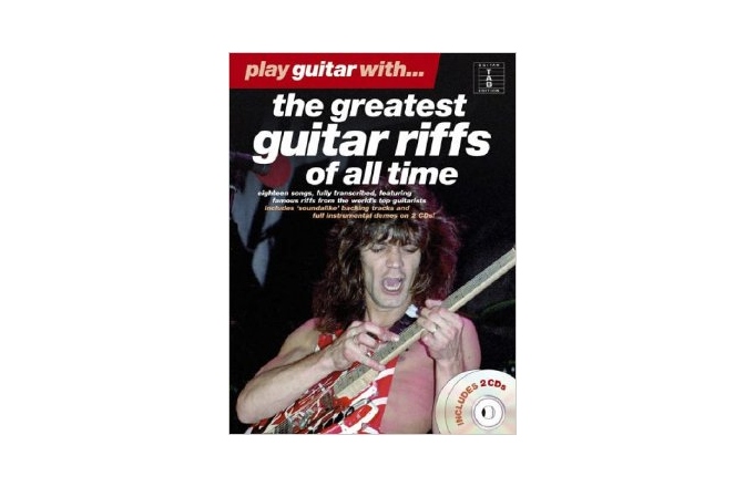 No brand PLAY GUITAR WITH THE GREATEST GUITAR RIFFS OF ALL TIME GTR TAB BK/2CDS