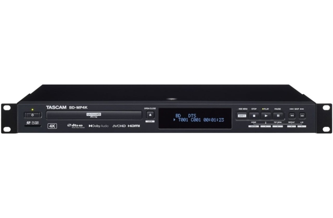 Player Blu-ray  Tascam BD-MP4K