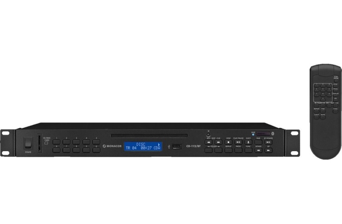 Player CD/USB/SD/MP3 Monacor CD-112/BT