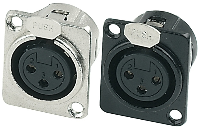 Plug XLR Nichel Gewa Plug XLR Nichel