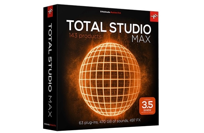 Plugin Bundle IK Multimedia Total Studio 3.5 MAX Boxed