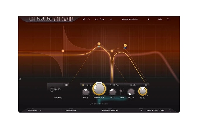 Plugin Filter FabFilter Volcano 3 Filter Plugin (Download)
