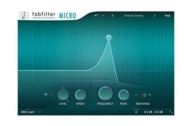 Plugin Filtru FabFilter Micro