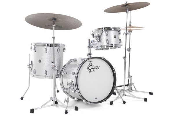 Gretsch FT USA Brooklyn Silver Sparkle 14" x 12"