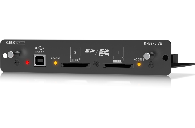 Port de expansiune SD / SDHC și USB 2.0 Klark Teknik DN32-Live