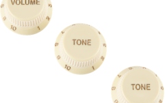 Potențiometre Fender Stratocaster Soft Touch Knobs Aged White