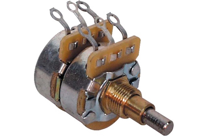 Potențiometru dual Fender Concentric 250K/500K Audio Solid Shaft Potentiometer