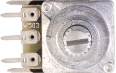Potențiometru MEC Pickups  Mono Potentiometer, 4B50K/cc, Split Shaft