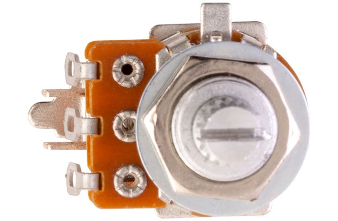 Potențiometru MEC Pickups  Mono Potentiometer, Push/Pull (On/On DPDT), A250K, Solid Shaft (6 mm)