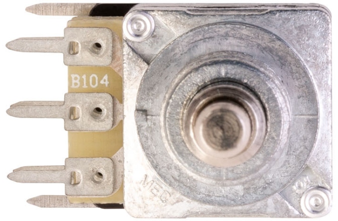 Potențiometru  MEC Pickups  Mono Stacked Potentiometer, B100K/cc / A500K