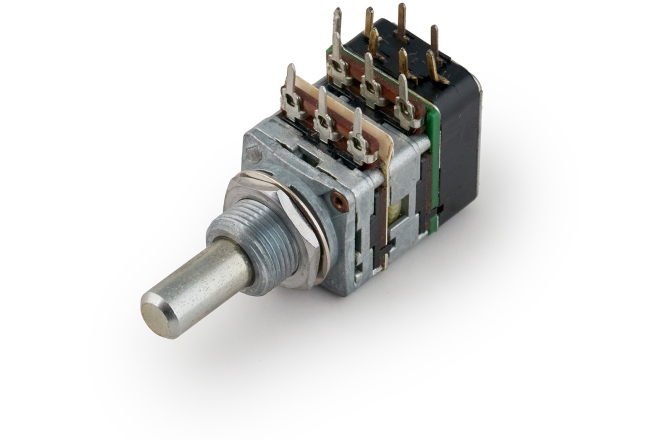 Potențiometru  MEC Pickups  Stereo Potentiometer, (A220K / A220K), Push/Pull