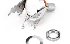 Potentiometru pentru amplificatoarele Fender Fender 250K 15A Snap-In Style Solid Shaft Audio Taper 