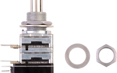 Potențiometru stereo MEC Pickups  Stereo Potentiometer, (C220K / C220K), Push/Pull, Lefthand