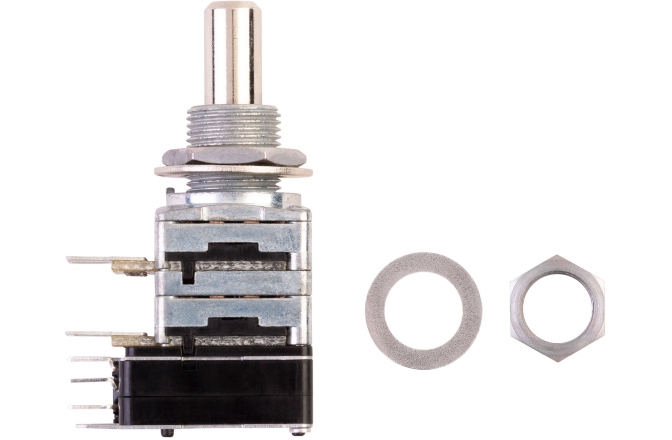 Potențiometru stereo MEC Pickups  Stereo Potentiometer, (C220K / C220K), Push/Pull, Lefthand