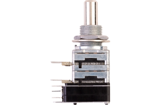 Potențiometru stereo MEC Pickups  Stereo Potentiometer, (C220K / C220K), Push/Pull, Lefthand