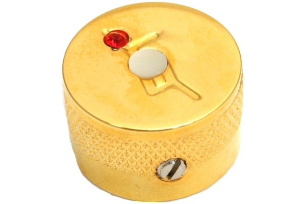 Gretsch Guitars Knob Most Models "G" Logo with Jewel Chrome (4)