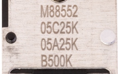 Potenţiometru MEC Pickups  Mono + Stereo Stacked Potentiometer, B500K / (05A25K / 05C25K)/cc, Push/Pull