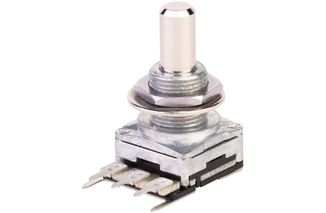 Potenţiometru  MEC Pickups  Mono Potentiometer, 4B50K/cc, Solid Shaft