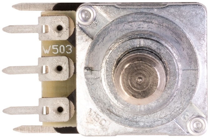 Potenţiometru  MEC Pickups  Mono Potentiometer, 4B50K/cc, Solid Shaft