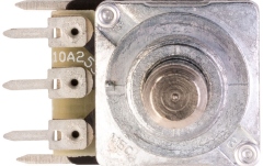Potenţiometru MEC Pickups  Mono Potentiometer, A25K, Solid Shaft (6 mm)