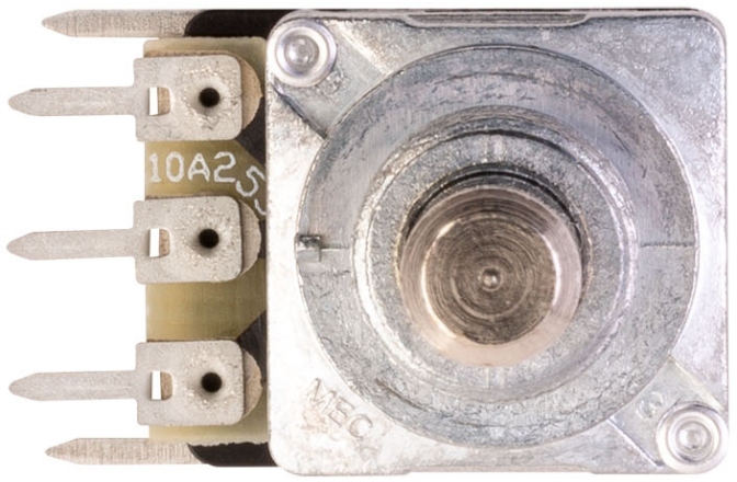 Potenţiometru MEC Pickups  Mono Potentiometer, A25K, Solid Shaft (6 mm)
