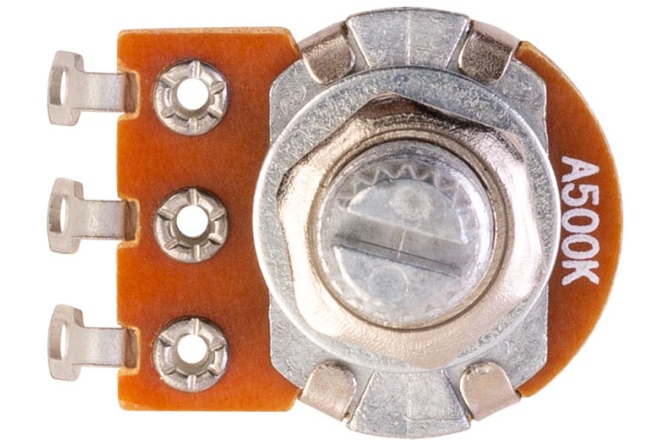 Potenţiometru MEC Pickups  Mono Potentiometer, A500K, Split Shaft