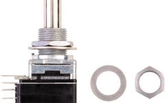 Potenţiometru MEC Pickups  Mono Potentiometer, B100K, Push/Pull
