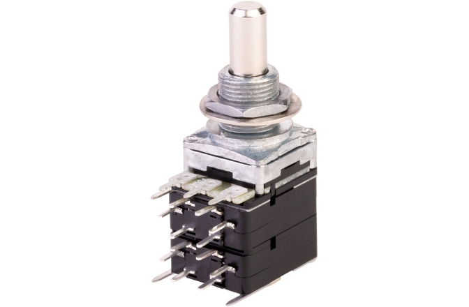 Potenţiometru MEC Pickups  Mono Potentiometer, B500K, Push/Pull (4PDT)