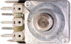 Potenţiometru MEC Pickups  Mono Potentiometer, B500K, Push/Pull (4PDT)