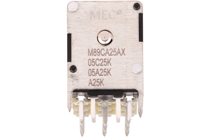 Potenţiometru MEC Pickups  Mono Stacked Potentiometer, (05C25K / 05A25K)/cc / A25K, Push/Pull