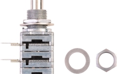 Potenţiometru MEC Pickups  Mono Stacked Potentiometer, (05C25K / 05A25K)/cc / A25K, Push/Pull